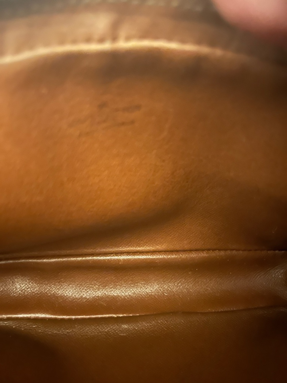 Louis Vuitton Brown Monogram Clutch with Pink Charm - Picture 13 of 13